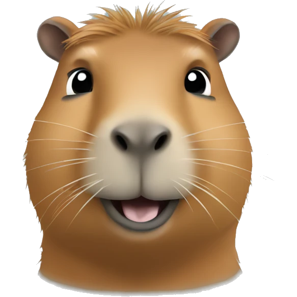 Capybara emoji