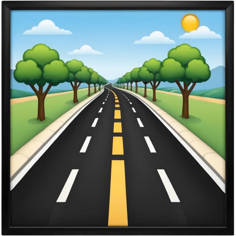 CARRETERA sin recuadro  emoji