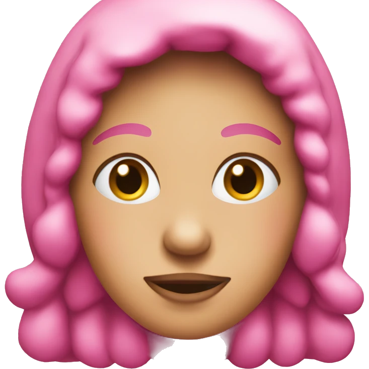 Pink christmas three emoji