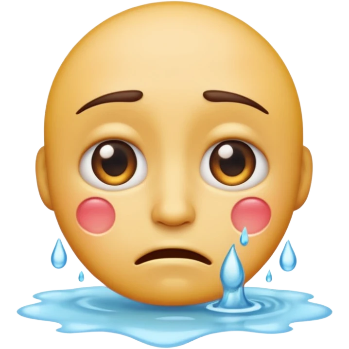 emoji face trying not to cry emoji