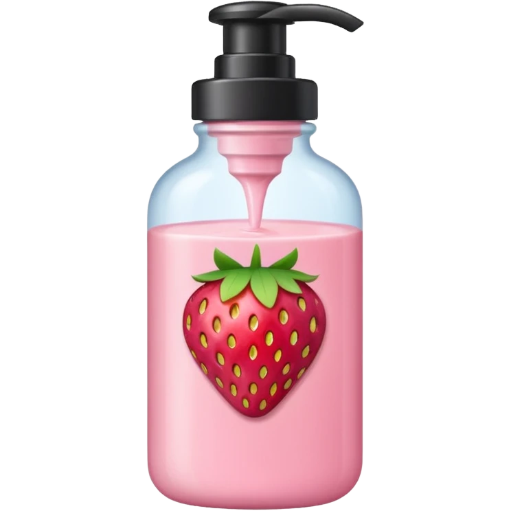 Strawberry cleanser emoji