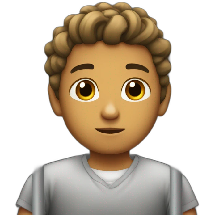 young muselim in a jail emoji