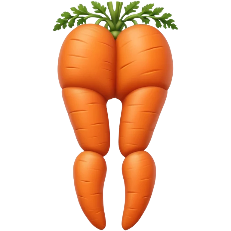 carrot between buttocks emoji
