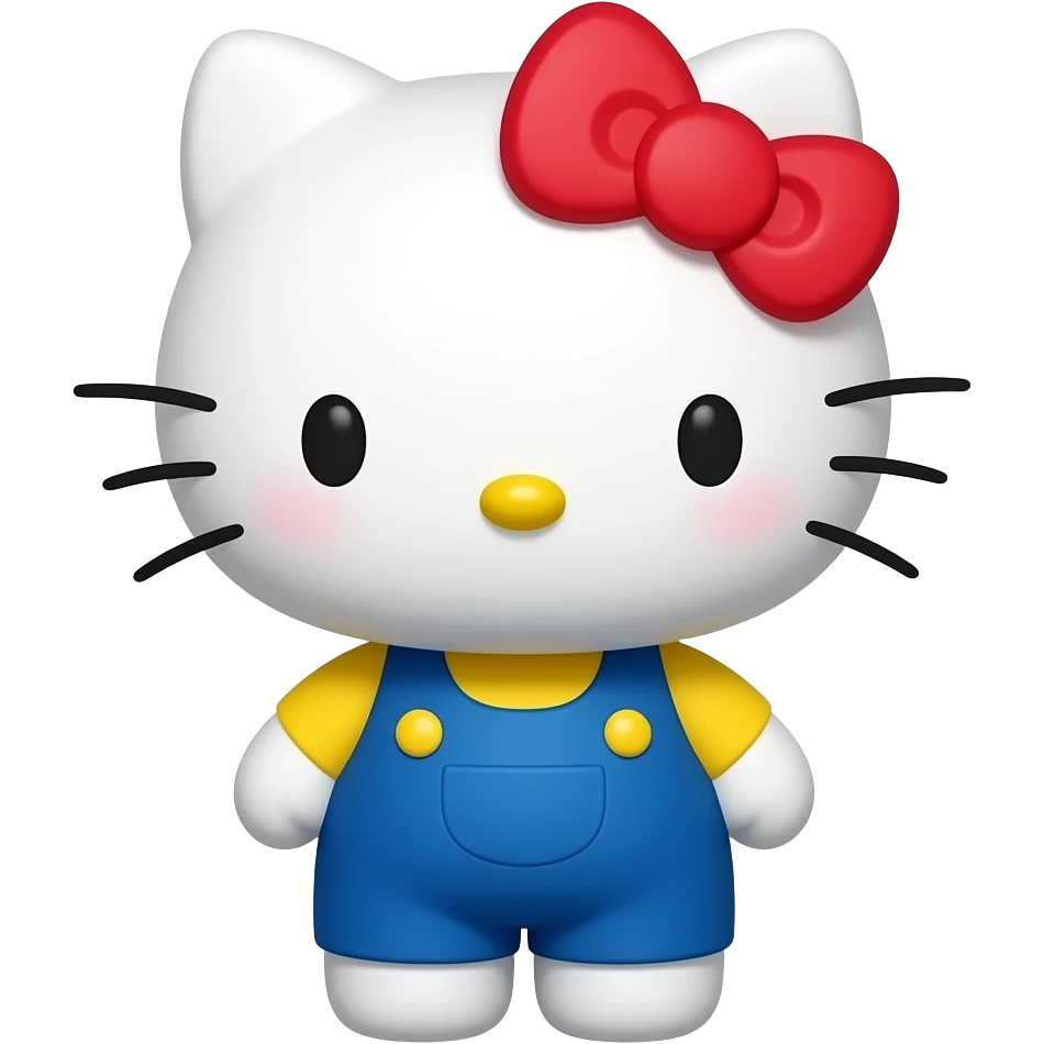 Hello kitty emoji