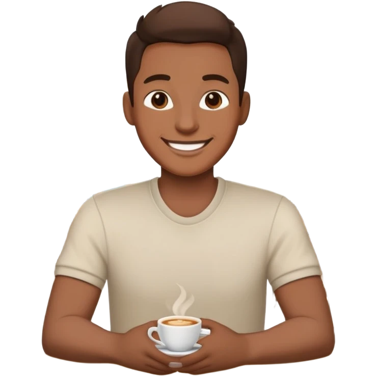 Chill cafe founder emoji