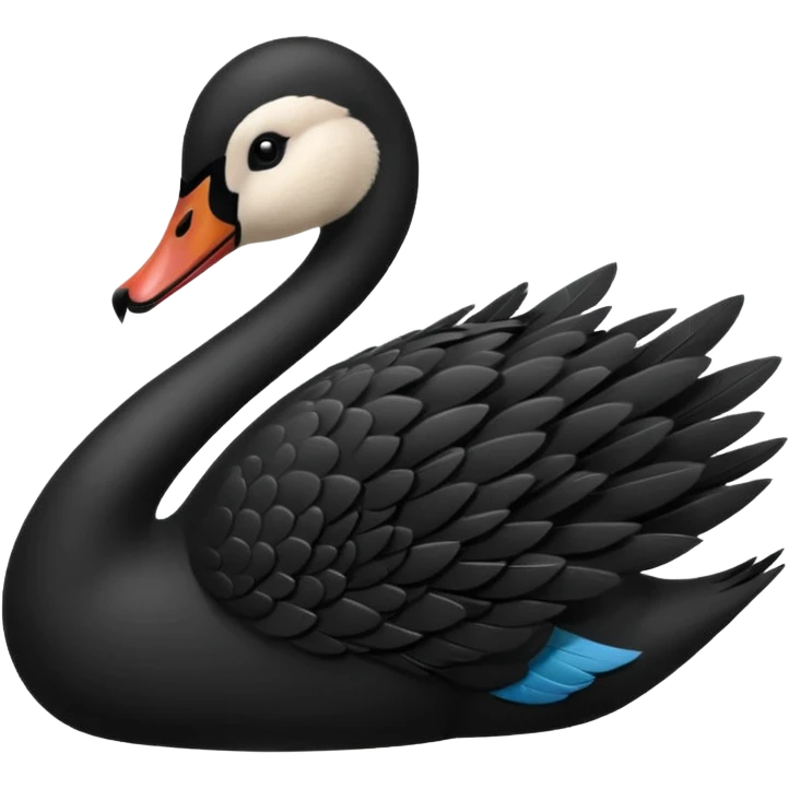 Black swan emoji emoji