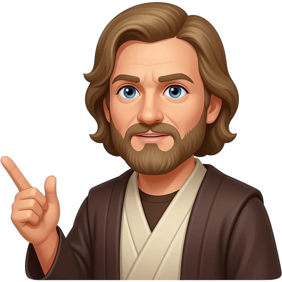 ANAKIN SKYWALKER HAVING DEBATE emoji