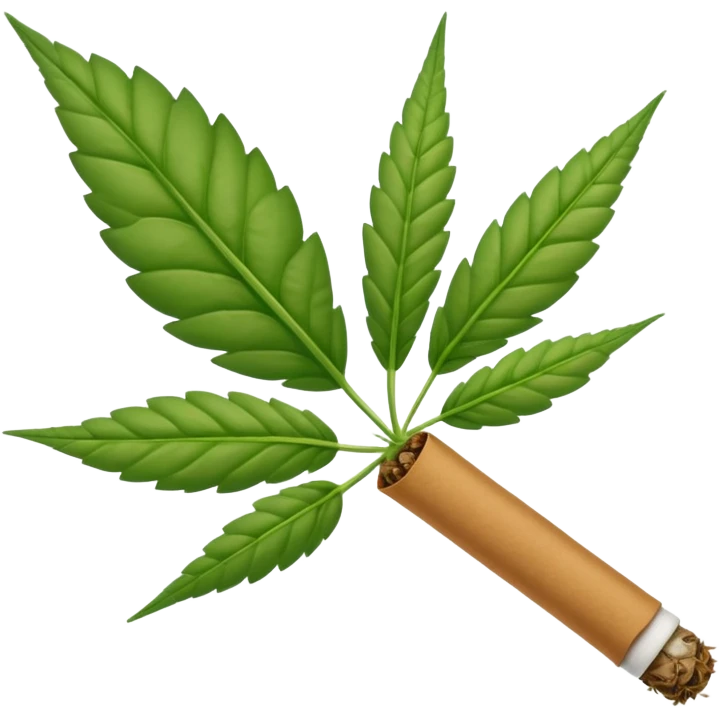 weed joint emoji