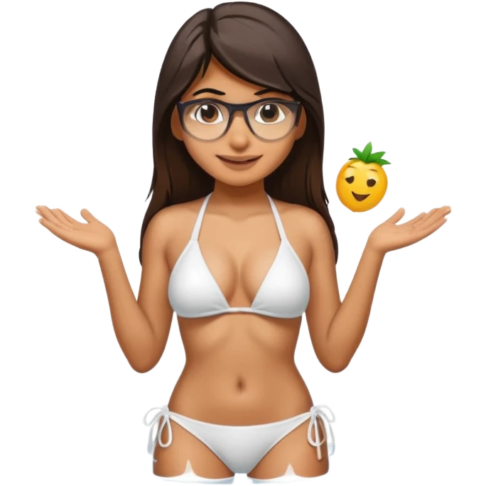 Mia khalifa en maillot de bain emoji