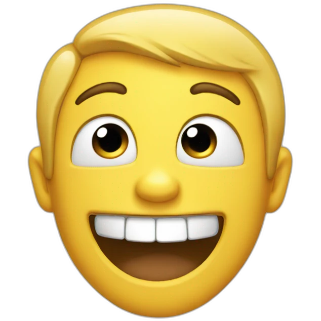 laugh emoji