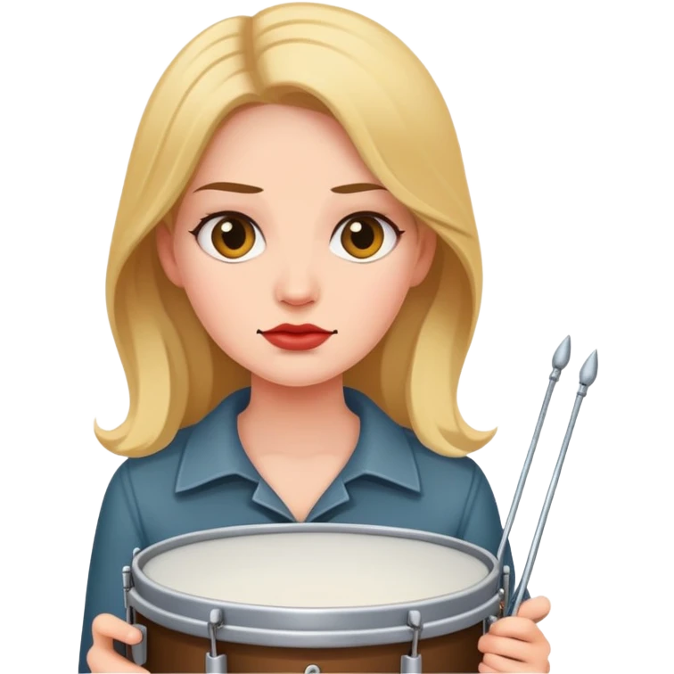 Jealous woman, snare emoji