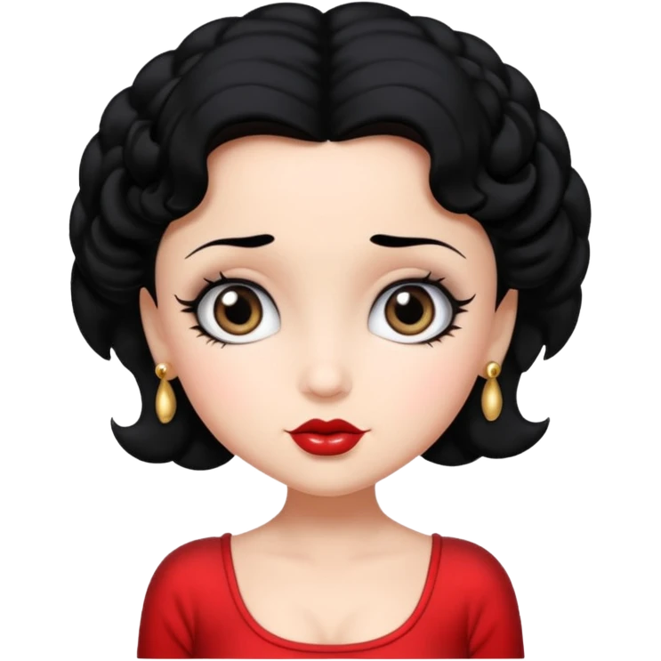 Betty boop emoji