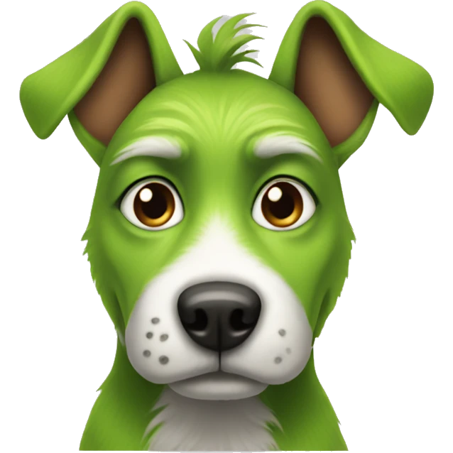 Grinches dog emoji
