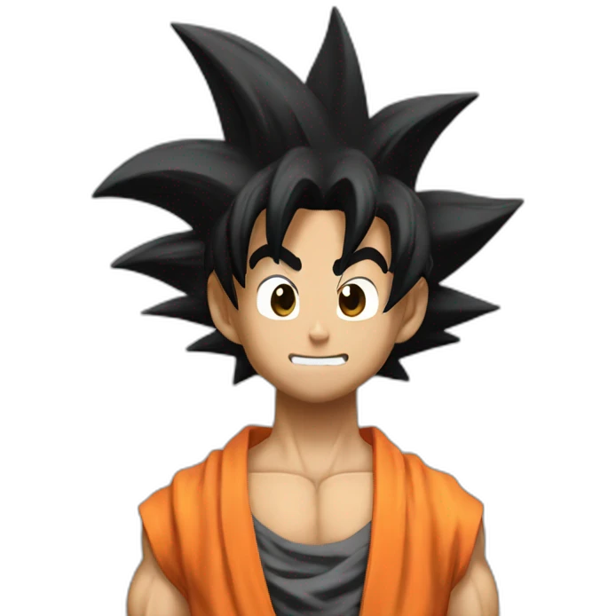 does goku clean nuts? emoji