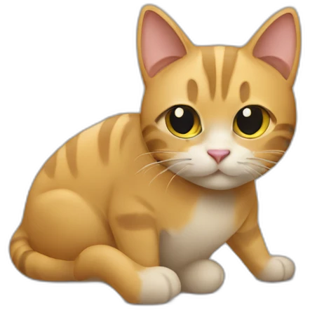 scraper tool and cat emoji