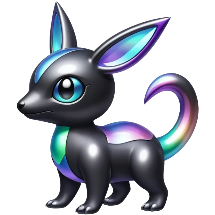  Iridescent black dark fakemon emoji