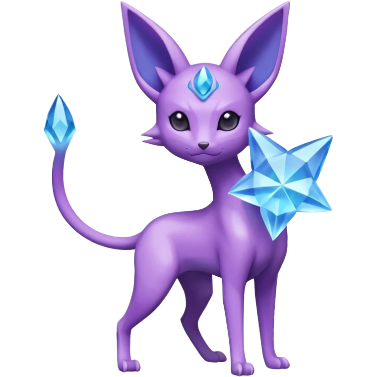 Amaura-Espeon-Pokémon (full body) emoji