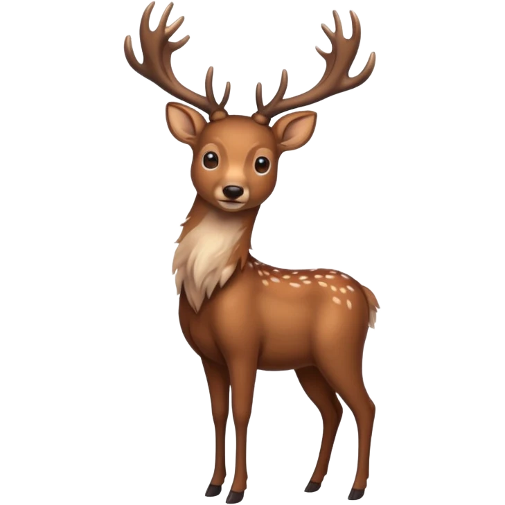 deer full body emoji