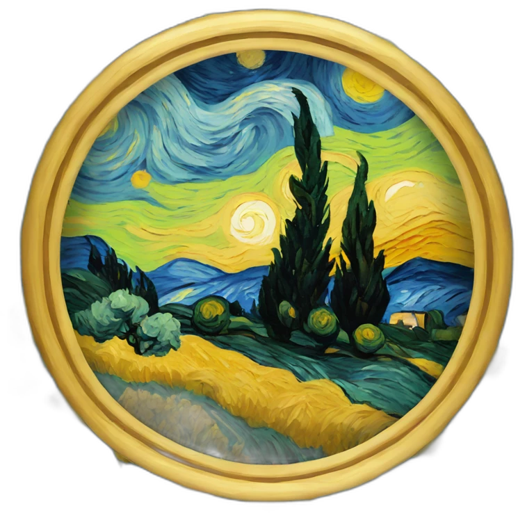 van gogh emoji