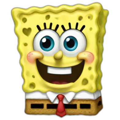 spongebob hearts emoji