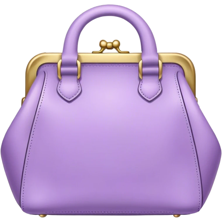 Lilac purse emoji