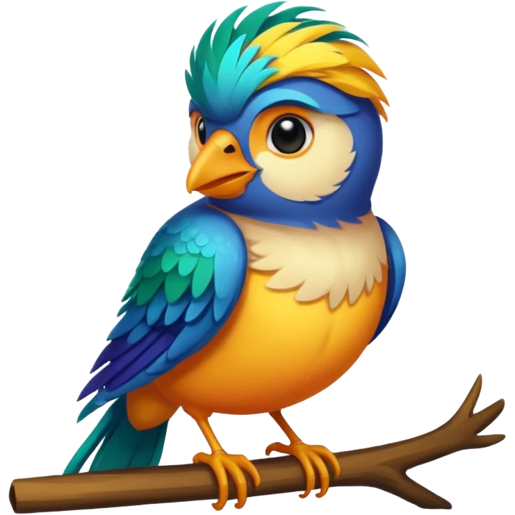 Птица вряд-ли emoji