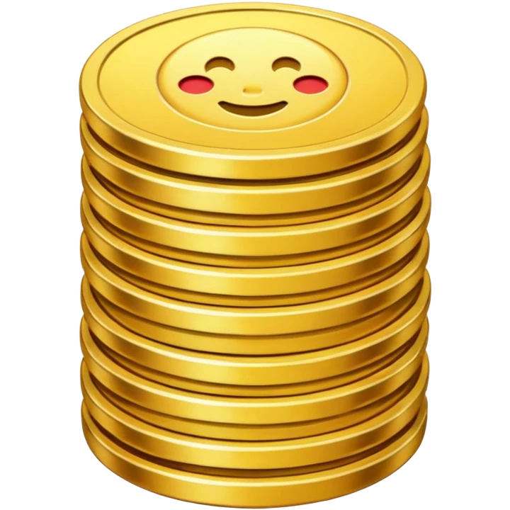 stack of coins emoji emoji