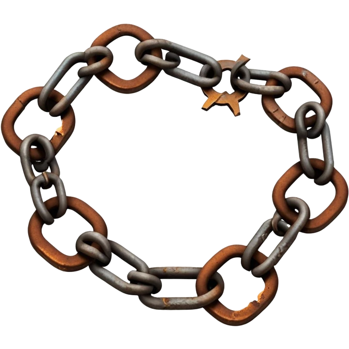 broken chain emoji