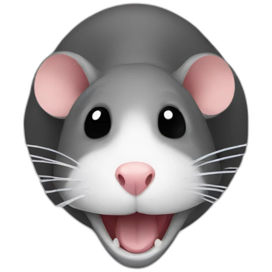 daed upside down rat emoji