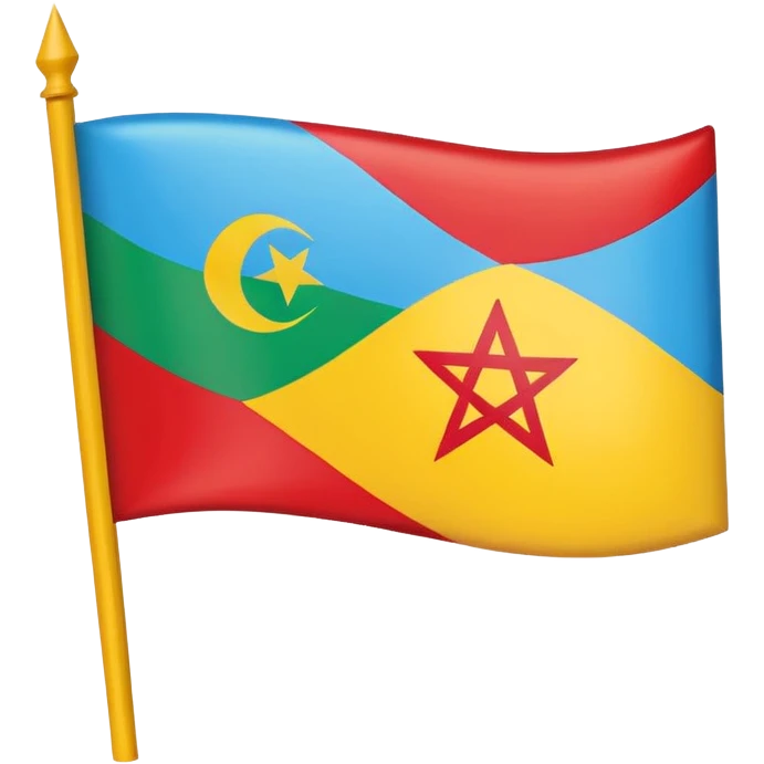 Flag amazigh emoji