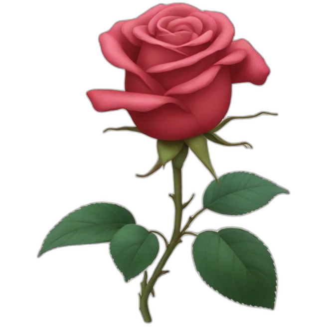 Rose rouge et rose bleu emoji