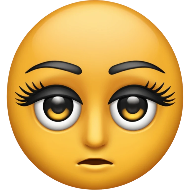 mascara de ojos emoji