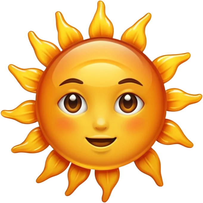 Sun-jam emoji