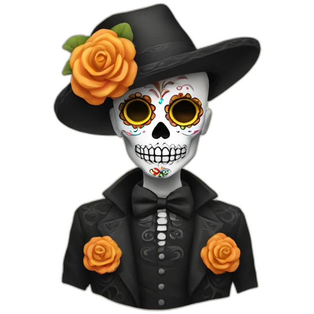 Day of the dead emoji