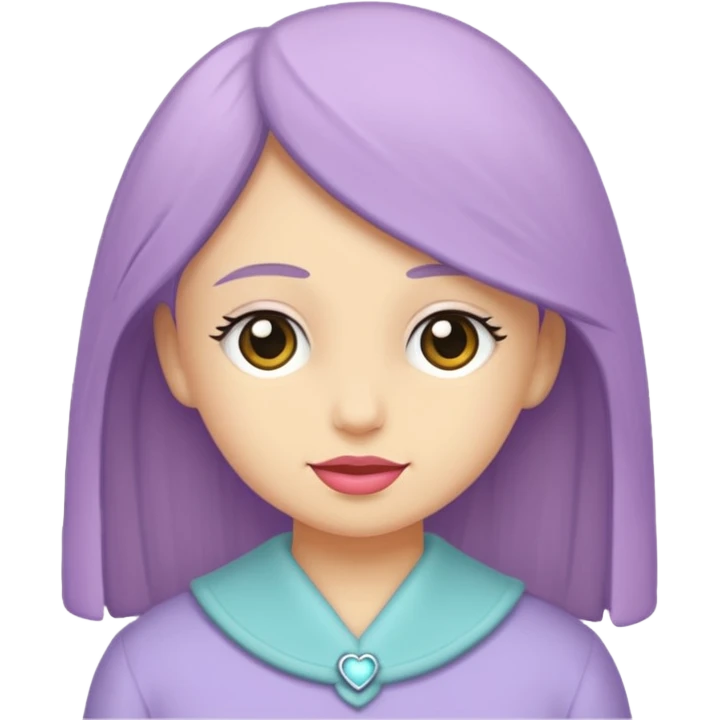 🩷lila renk yap emoji