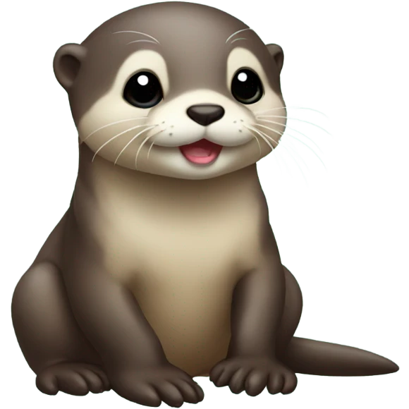 baby otter emoji