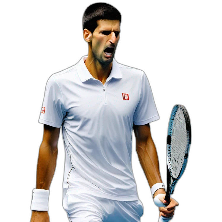 Novak Djokovic emoji