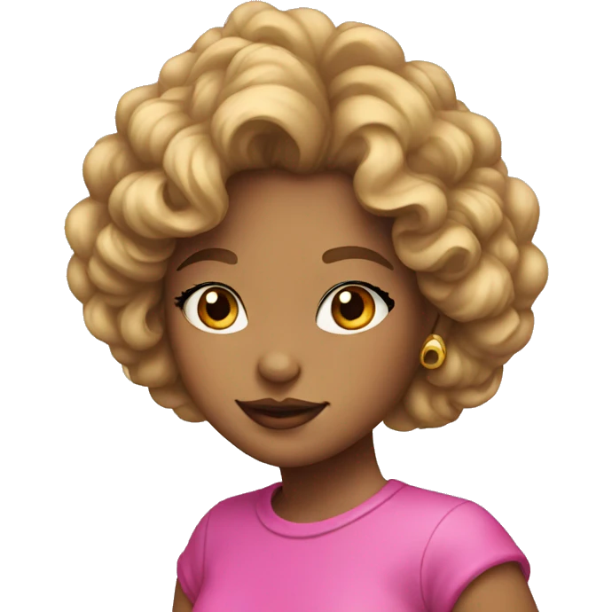80's girl emoji