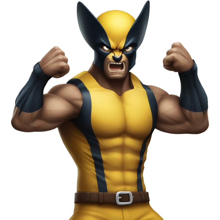 Wolverine long blade claws  emoji
