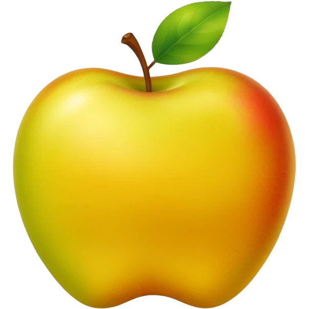 apple golden delicious emoji