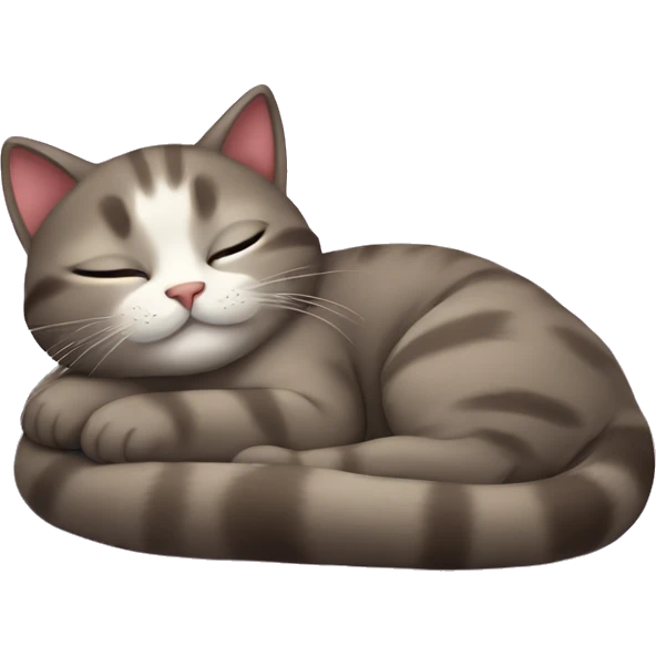 Cat sleep love nikita  emoji
