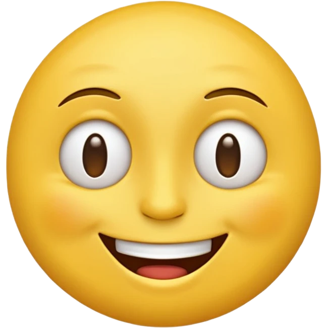 Squinting face yellow face emojis 😀🥹☺️😃 emoji