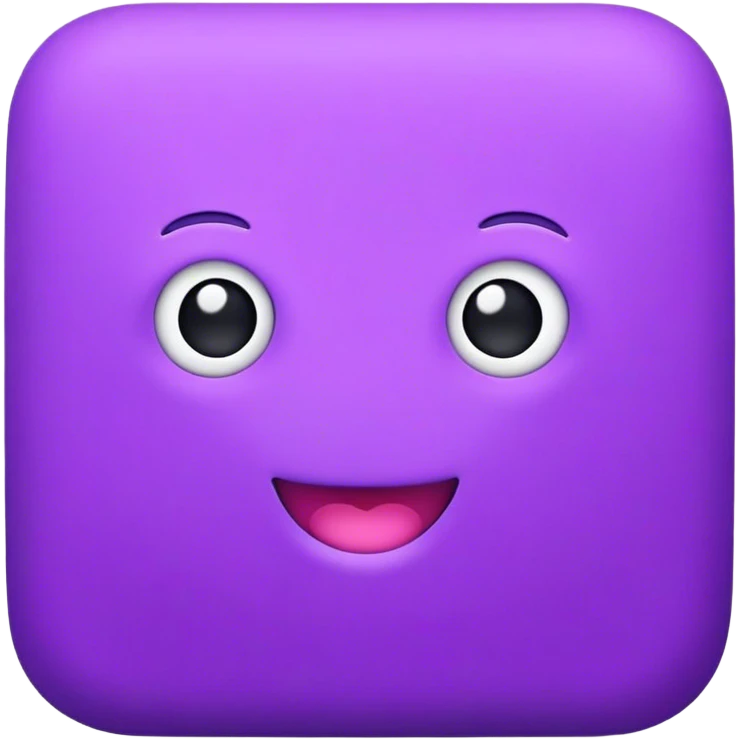 Purple  emoji