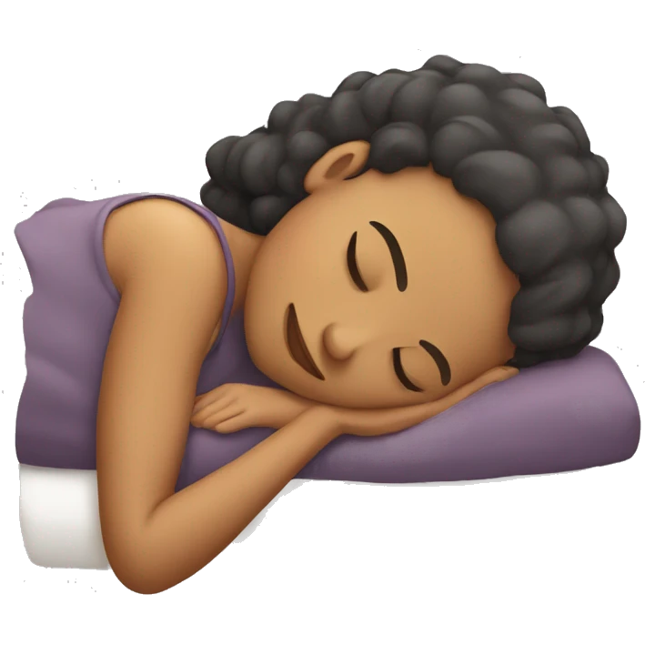 girl sleeping emoji
