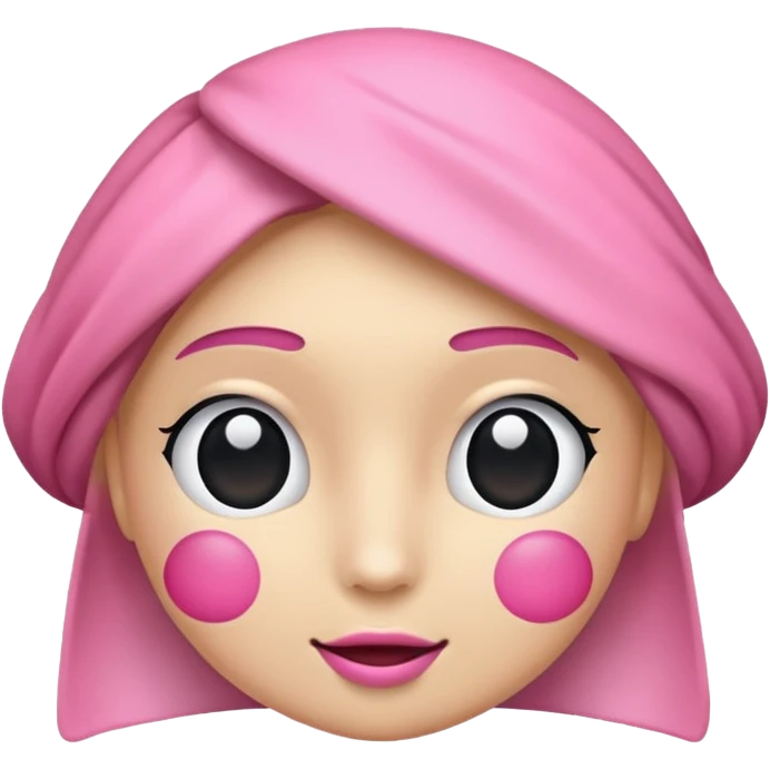 Estetoscópio rosa emoji