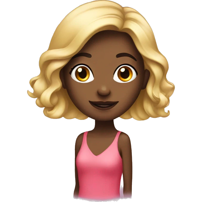 girl dressing up for party emoji