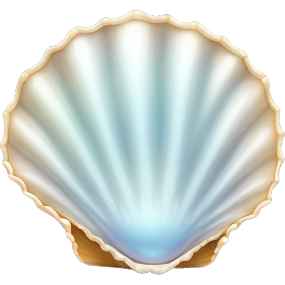 pearl shell emoji
