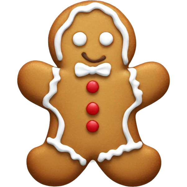 beige gingerbread cookie emoji