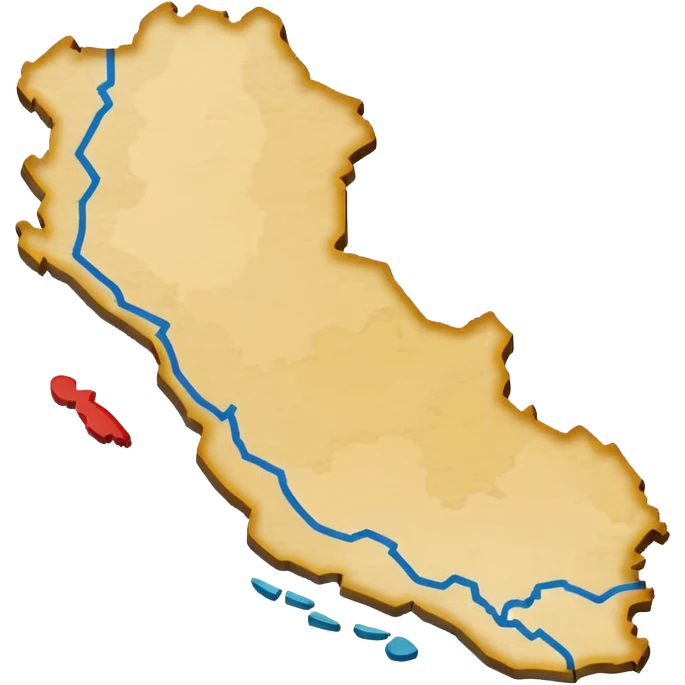 I want that you generate a Peru map emoji emoji