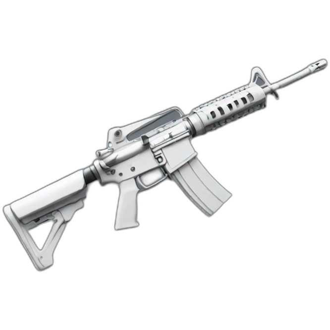 white_weapon_M4A1 emoji